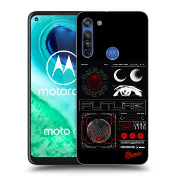 Picasee átlátszó szilikon tok az alábbi mobiltelefonokra Motorola Moto G8 - WAVES