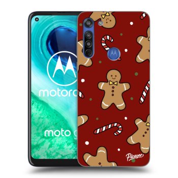Picasee átlátszó szilikon tok az alábbi mobiltelefonokra Motorola Moto G8 - Gingerbread 2