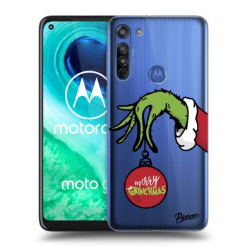 Picasee átlátszó szilikon tok az alábbi mobiltelefonokra Motorola Moto G8 - Grinch