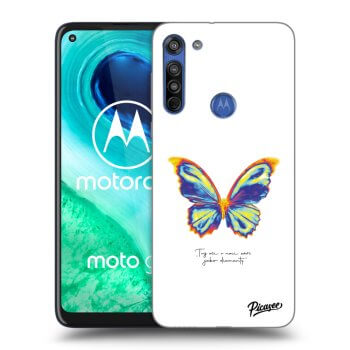Tok az alábbi mobiltelefonokra Motorola Moto G8 - Diamanty White