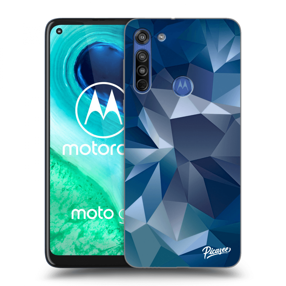 Picasee fekete szilikon tok az alábbi mobiltelefonokra Motorola Moto G8 - Wallpaper