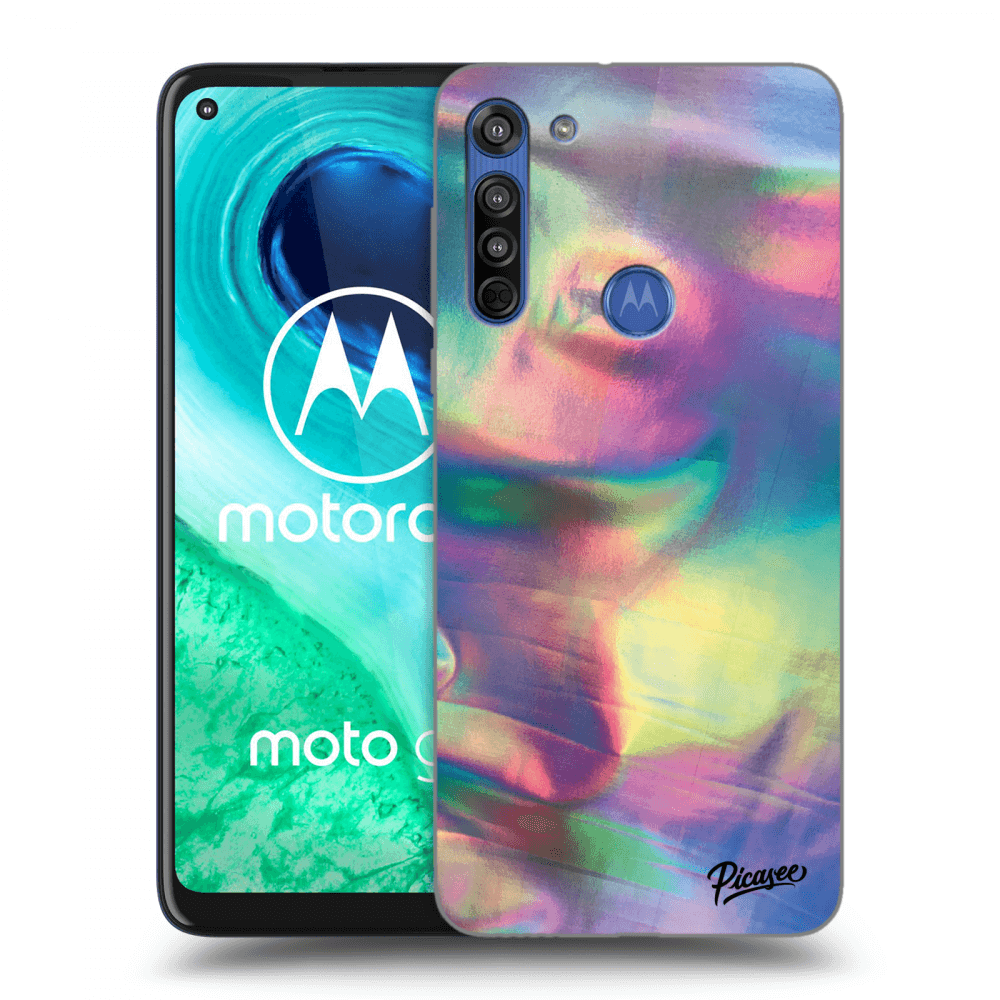 Picasee átlátszó szilikon tok az alábbi mobiltelefonokra Motorola Moto G8 - Holo