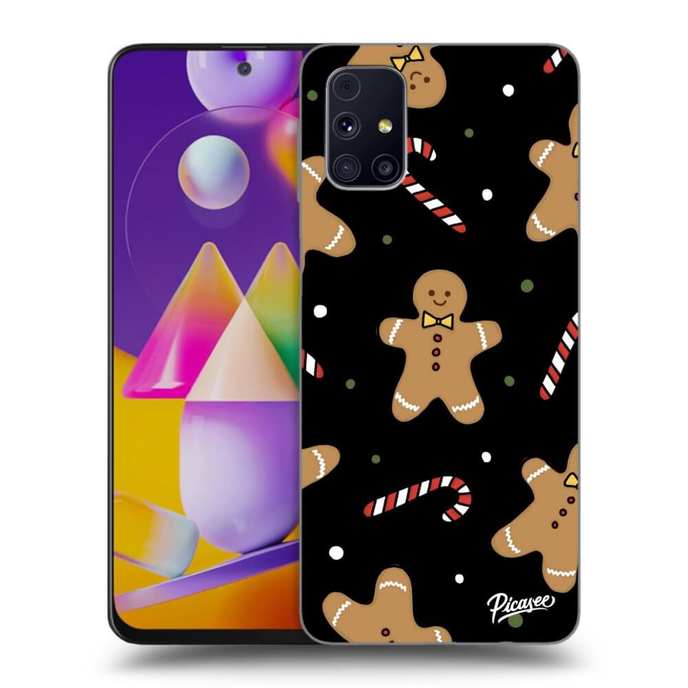 Picasee fekete szilikon tok az alábbi mobiltelefonokra Samsung Galaxy M31s - Gingerbread