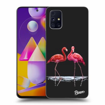Tok az alábbi mobiltelefonokra Samsung Galaxy M31s - Flamingos couple