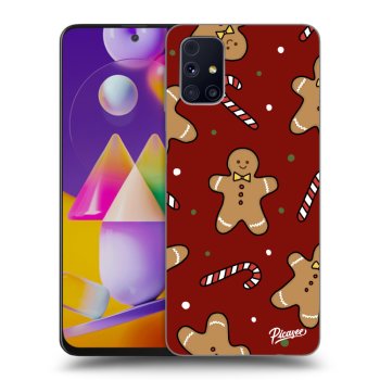 Picasee fekete szilikon tok az alábbi mobiltelefonokra Samsung Galaxy M31s - Gingerbread 2