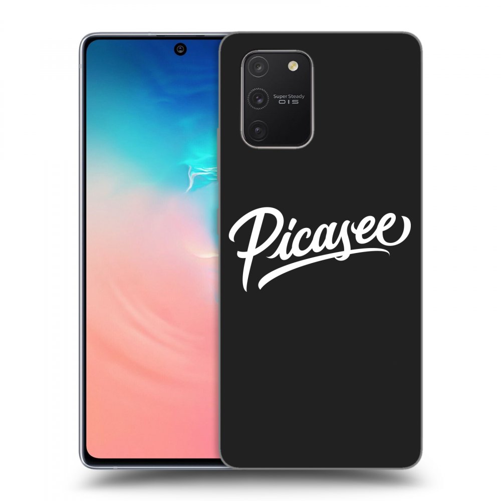 Picasee fekete szilikon tok az alábbi mobiltelefonokra Samsung Galaxy S10 Lite - Picasee - White