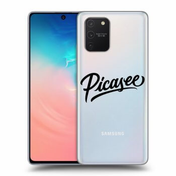 Picasee átlátszó szilikon tok az alábbi mobiltelefonokra Samsung Galaxy S10 Lite - Picasee - black