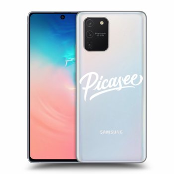 Picasee átlátszó szilikon tok az alábbi mobiltelefonokra Samsung Galaxy S10 Lite - Picasee - White