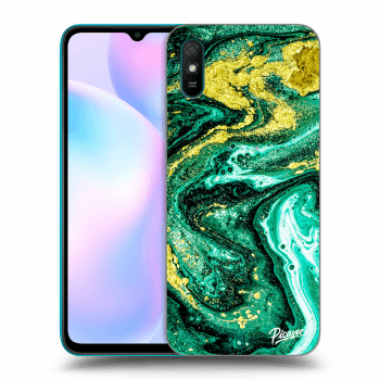 Szilikon tok erre a típusra Xiaomi Redmi 9A - Green Gold