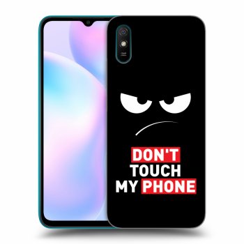 Szilikon tok erre a típusra Xiaomi Redmi 9A - Angry Eyes - Transparent