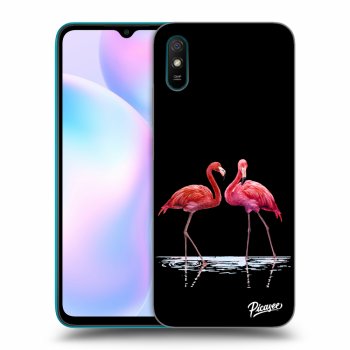 Picasee ULTIMATE CASE Xiaomi Redmi 9A - készülékre - Flamingos couple