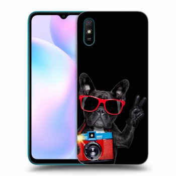 Szilikon tok erre a típusra Xiaomi Redmi 9A - French Bulldog