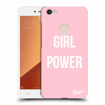 Picasee átlátszó szilikon tok az alábbi mobiltelefonokra Xiaomi Redmi Note 5A Prime - Girl power