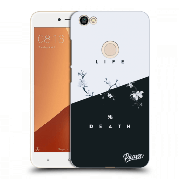 Picasee műanyag átlátszó tok az alábbi mobiltelefonokra Xiaomi Redmi Note 5A Prime - Life - Death