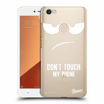 Picasee műanyag átlátszó tok az alábbi mobiltelefonokra Xiaomi Redmi Note 5A Prime - Don't Touch My Phone
