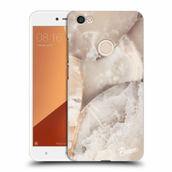 Picasee átlátszó szilikon tok az alábbi mobiltelefonokra Xiaomi Redmi Note 5A Prime - Cream marble