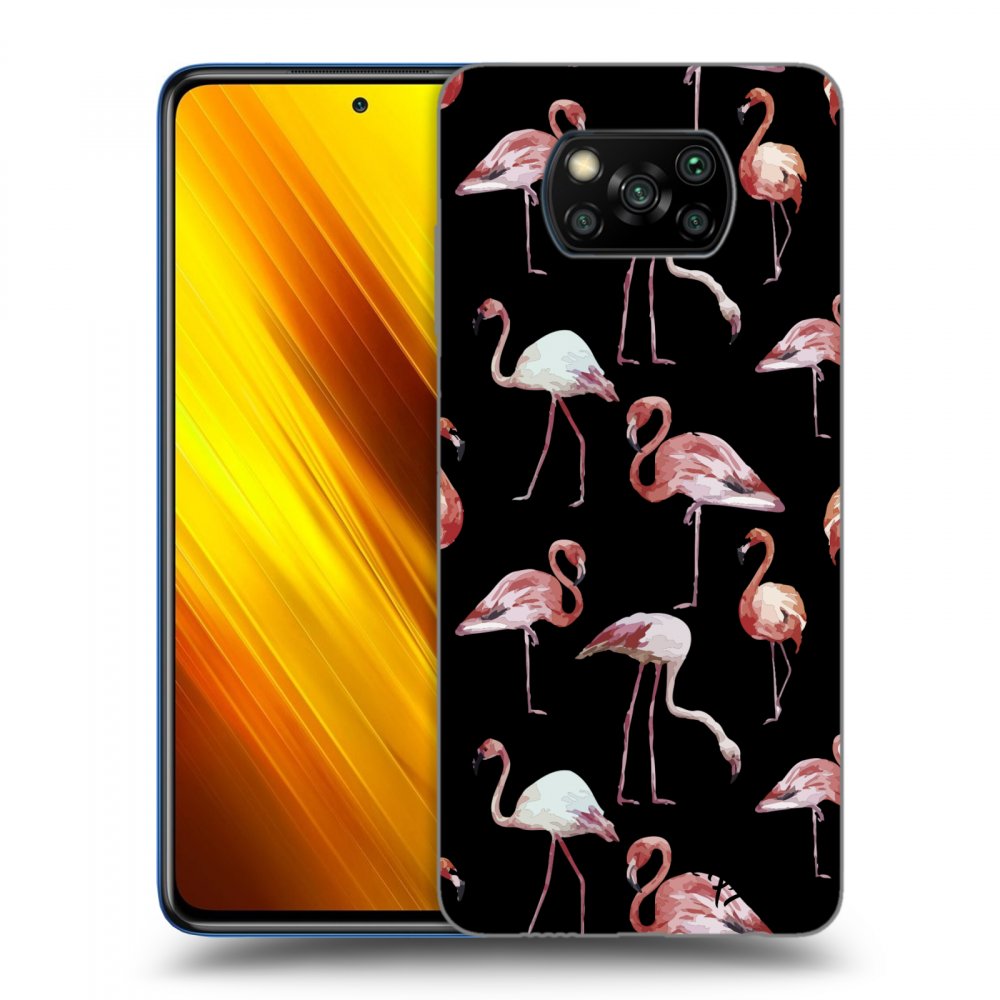 Picasee ULTIMATE CASE Xiaomi Poco X3 - készülékre - Flamingos