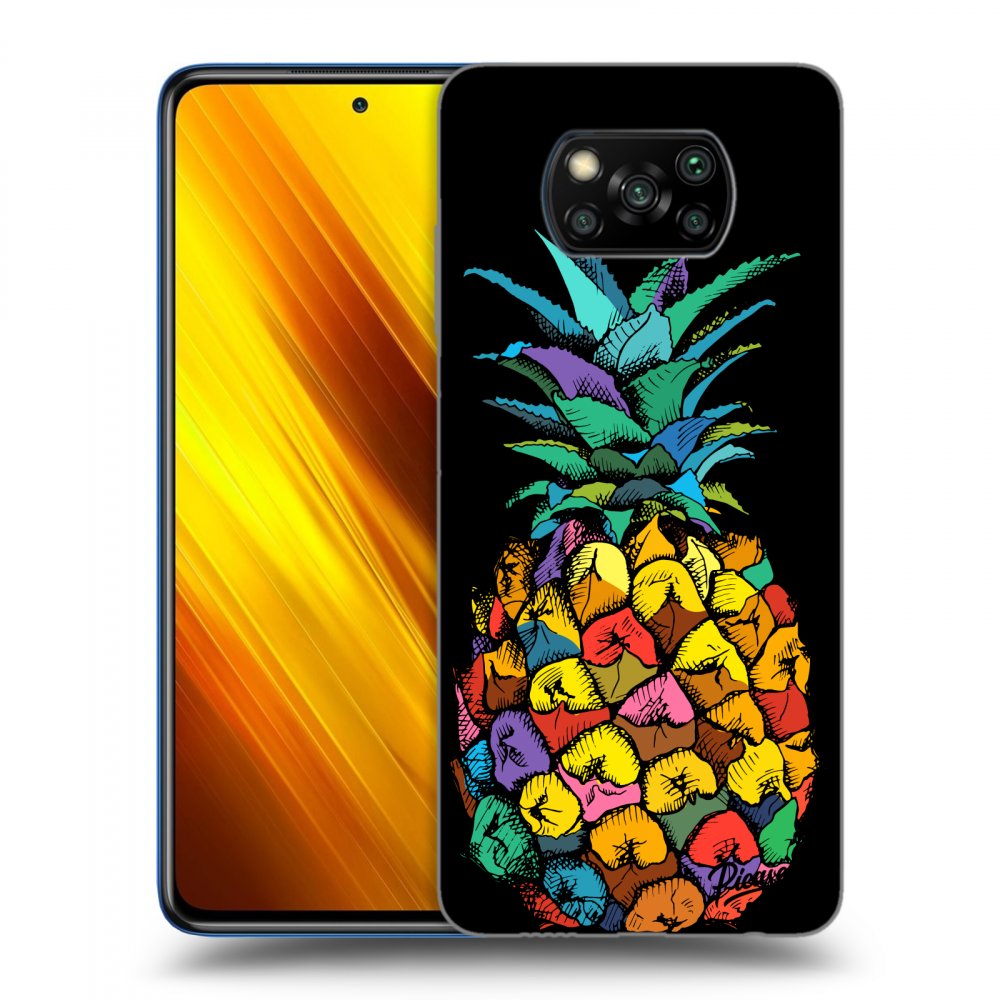 Picasee ULTIMATE CASE Xiaomi Poco X3 - készülékre - Pineapple