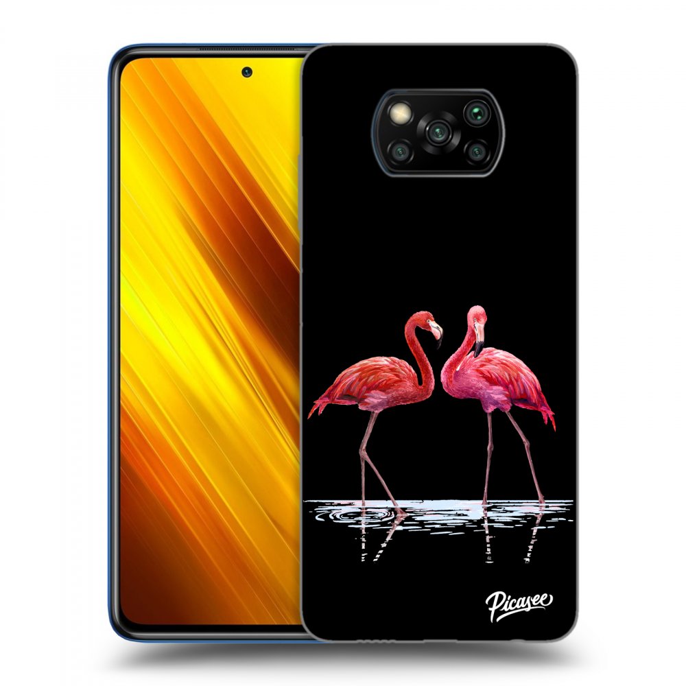 Picasee ULTIMATE CASE Xiaomi Poco X3 - készülékre - Flamingos couple