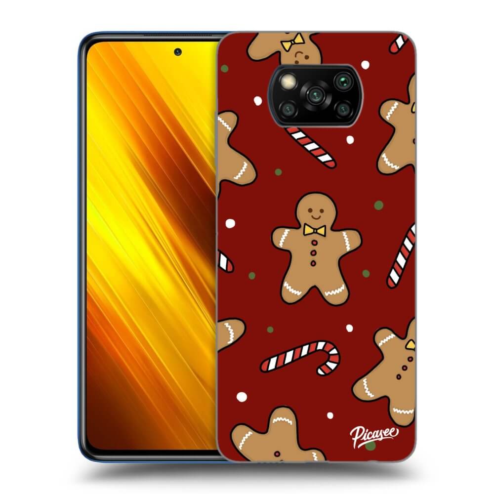 Picasee átlátszó szilikon tok az alábbi mobiltelefonokra Xiaomi Poco X3 - Gingerbread 2