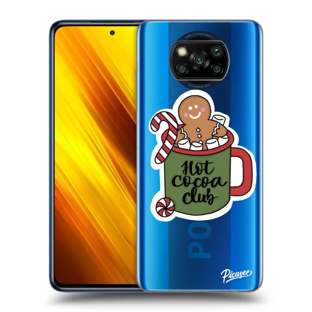Picasee átlátszó szilikon tok az alábbi mobiltelefonokra Xiaomi Poco X3 - Hot Cocoa Club