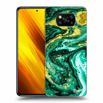 Szilikon tok erre a típusra Xiaomi Poco X3 - Green Gold