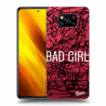 Picasee átlátszó szilikon tok az alábbi mobiltelefonokra Xiaomi Poco X3 - Bad girl