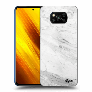 Picasee ULTIMATE CASE Xiaomi Poco X3 - készülékre - White marble