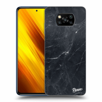 Szilikon tok erre a típusra Xiaomi Poco X3 - Black marble