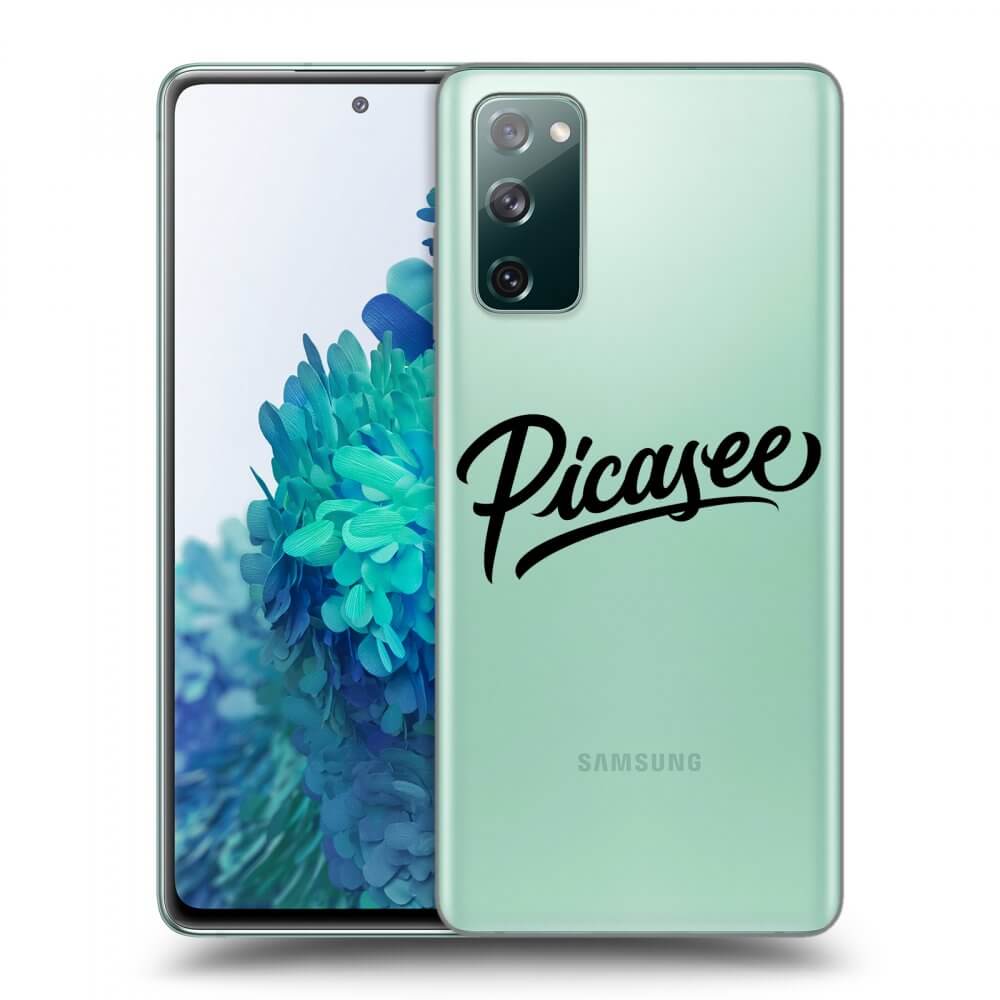 Picasee átlátszó szilikon tok az alábbi mobiltelefonokra Samsung Galaxy S20 FE - Picasee - black