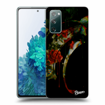 Picasee átlátszó szilikon tok az alábbi mobiltelefonokra Samsung Galaxy S20 FE - Roses black