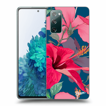 Szilikon tok erre a típusra Samsung Galaxy S20 FE - Hibiscus