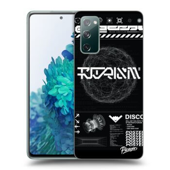 Picasee átlátszó szilikon tok az alábbi mobiltelefonokra Samsung Galaxy S20 FE - BLACK DISCO