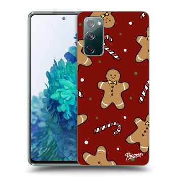 Picasee átlátszó szilikon tok az alábbi mobiltelefonokra Samsung Galaxy S20 FE - Gingerbread 2