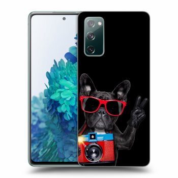 Szilikon tok erre a típusra Samsung Galaxy S20 FE - French Bulldog