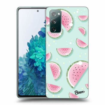 Picasee átlátszó szilikon tok az alábbi mobiltelefonokra Samsung Galaxy S20 FE - Watermelon 2