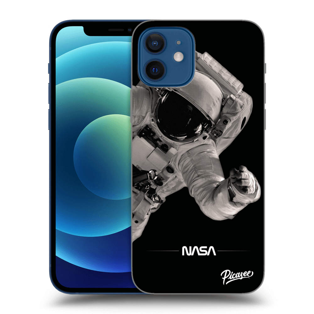 Picasee átlátszó szilikon tok az alábbi mobiltelefonokra Apple iPhone 12 - Astronaut Big