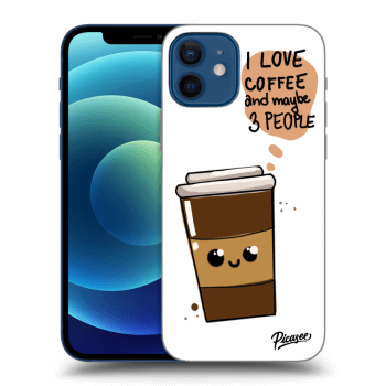 Szilikon tok erre a típusra Apple iPhone 12 - Cute coffee