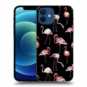 Szilikon tok erre a típusra Apple iPhone 12 - Flamingos