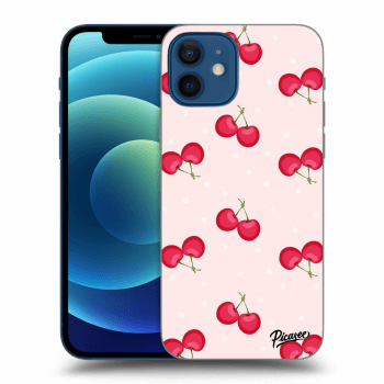 Szilikon tok erre a típusra Apple iPhone 12 - Cherries