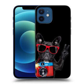 Szilikon tok erre a típusra Apple iPhone 12 - French Bulldog