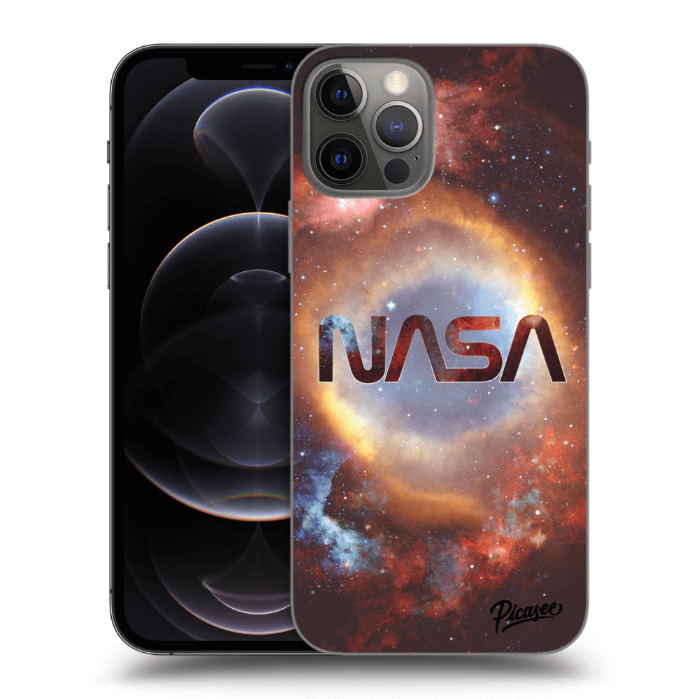 Picasee fekete szilikon tok az alábbi mobiltelefonokra Apple iPhone 12 Pro - Nebula