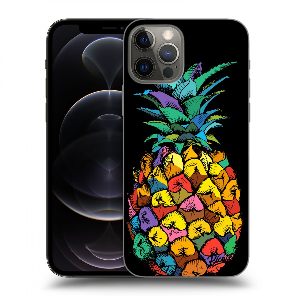 Picasee ULTIMATE CASE MagSafe Apple iPhone 12 Pro - készülékre - Pineapple