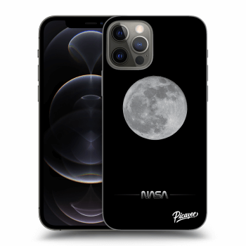 Picasee átlátszó szilikon tok az alábbi mobiltelefonokra Apple iPhone 12 Pro - Moon Minimal