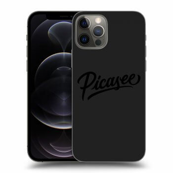 Picasee fekete szilikon tok az alábbi mobiltelefonokra Apple iPhone 12 Pro - Picasee - black
