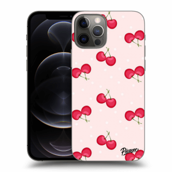 Szilikon tok erre a típusra Apple iPhone 12 Pro - Cherries