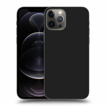 Picasee fekete szilikon tok az alábbi mobiltelefonokra Apple iPhone 12 Pro - Clear