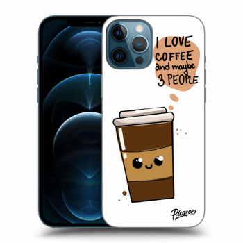 Szilikon tok erre a típusra Apple iPhone 12 Pro Max - Cute coffee