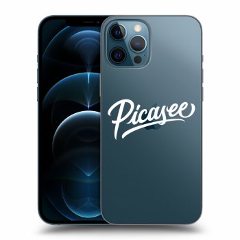 Picasee átlátszó szilikon tok az alábbi mobiltelefonokra Apple iPhone 12 Pro Max - Picasee - White