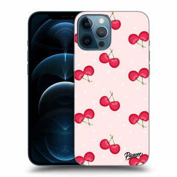 Szilikon tok erre a típusra Apple iPhone 12 Pro Max - Cherries